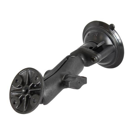 Kompozytowe mocowanie RAM® Twist-Lock™ z okrągłą płytką - średnie