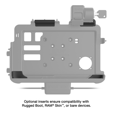 Blokada RAM® Thin-Dock™ + Dual USB dla Zebra ET401 10"