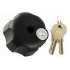 RAM® Key Lock Knob with Brass Insert for C Size Socket Arms
