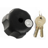 RAM® Key Lock Knob with Steel Insert for C Size Socket Arms