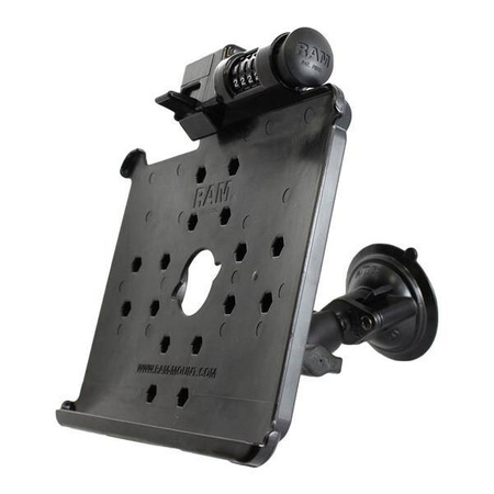 RAM® Latch-N-Lock™ with RAM® Twist-Lock™ Suction Cup for iPad Gen 1-2