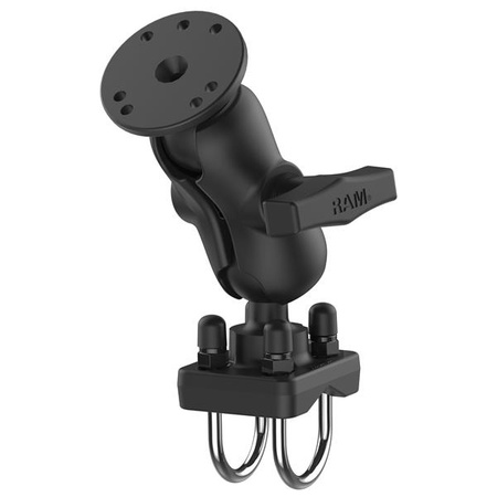 Uchwyt RAM® Double U-Bolt do mniejszych szyn - rozmiar C krótki