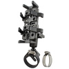 RAM® Finger-Grip™ Universal Mount with Strap Hose Clamp Base