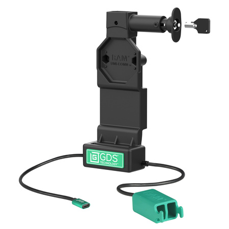 GDS® Uni-Conn™ Locking Dock + Dual USB-A z przyciskiem zwalniającym