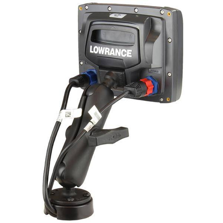 RAM® Cable Manager with AMPS Hole Pattern for Electronic Mounts