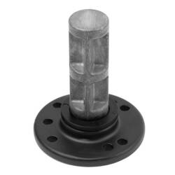 Okrągła płyta podstawowa RAM® ze słupkiem 1/2" NPT