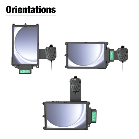 GDS® Uni-Conn™ Aina PTT Voice Responder Bundle dla Samsung Tab A9+