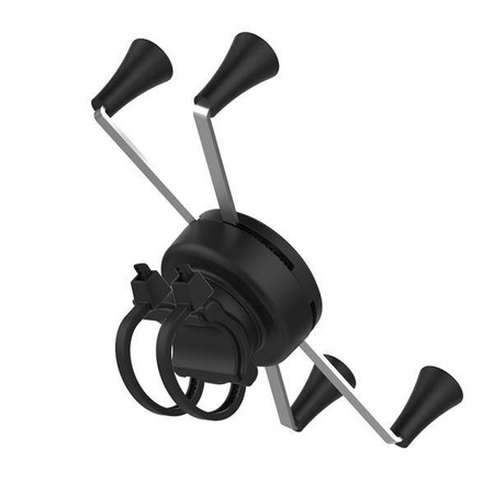 RAM® X-Grip® Large Phone Mount with Low Profile Zip Tie Handlebar Base