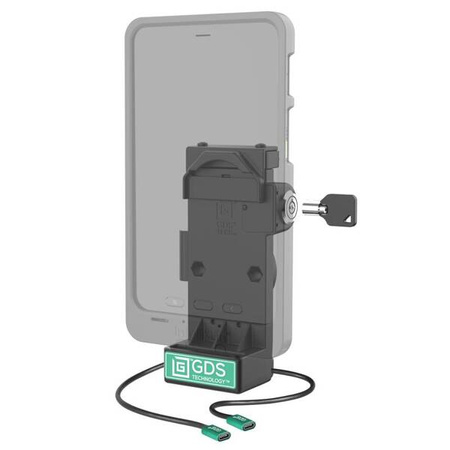 GDS® Uni-Conn™ z blokadą sprężynową + pojedyncza stacja dokująca USB-C