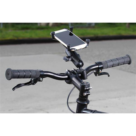 RAM® X-Grip® Large Phone Mount with Torque™ Medium Rail Base Medium Arm