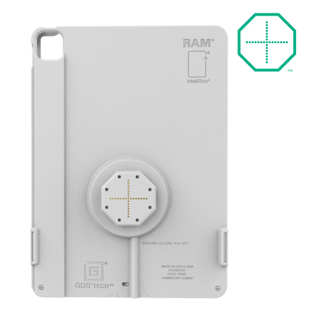 IntelliSkin® Thin-Case™ do iPada Pro 12.9 3-6 generacji (tylne poduszki Pogo) Szary