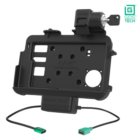 Locking GDS® Thin-Dock + Data for Zebra ET401 8" with IntelliSkin®