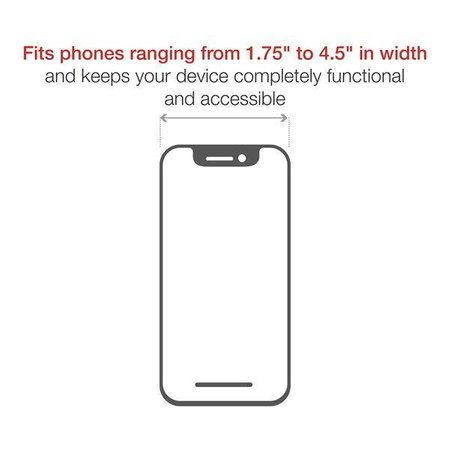 RAM® X-Grip® Duży uchwyt na telefon z przyssawką Twist-Lock™ - średni