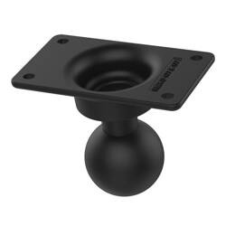RAM® 50x100mm półpłytka VESA z kulką - rozmiar D