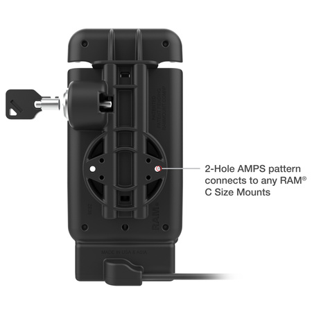 RAM® Powered Locking Vehicle Dock dla XCover7 Pro i 6 Pro bez etui