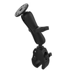 RAM® Tough-Claw™ Medium Clamp Double Ball Mount z okrągłą płytką