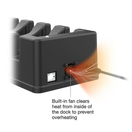 GDS® 6-Port Power + Single RJ45 Dock dla tabletów z IntelliSkin®