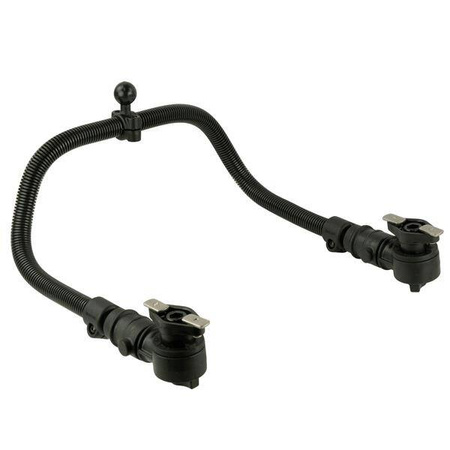 RAM® Rugged Quick Release 2-punktowa podstawa wózka inwalidzkiego z kulką