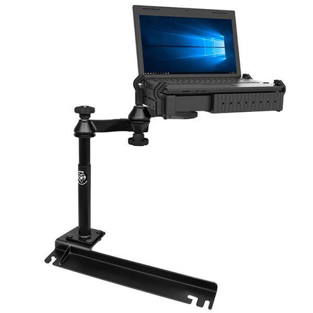 RAM® No-Drill™ Laptop Mount for '10-13 Ford Transit Connect + More