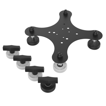 RAM® Tough-Mag™ 48MM 4-punktowa obrotowa magnetyczna podstawa montażowa