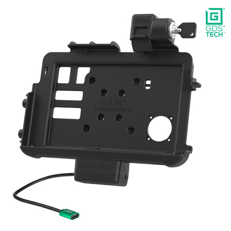 Locking GDS® Thin-Dock™ for Zebra ET401 & ET4x 10" with IntelliSkin®