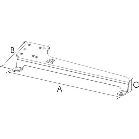 RAM® No-Drill™ Vehicle Base for '14-15 Toyota Prius C + More