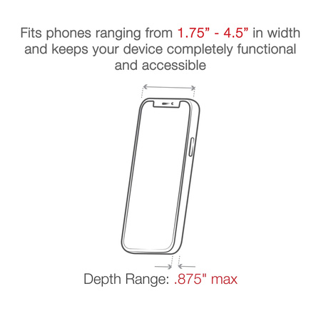 RAM® Press-N-Lock™ 24" Kayak Tube Base with X-Grip® Large Phone Holder