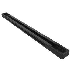 9-calowy modułowy aluminiowy czarny RAM® Tough-Track™