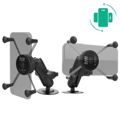RAM® Obrotowy uchwyt na telefon X-Grip® z elastyczną podstawą samoprzylepną