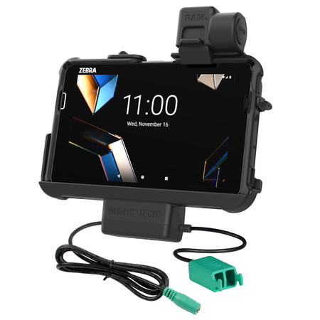 RAM® Thin-Dock™ + Dual USB dla Zebra ET401 i ET4x 8"