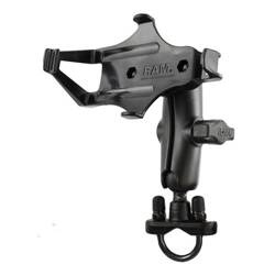 Uchwyt RAM® na kierownicę ze śrubą w kształcie litery U do Garmin GPSMAP 296, 496 + More - średni