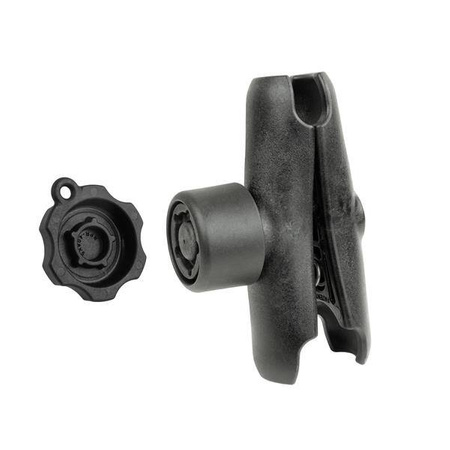 RAM® Composite Double Socket Arm z 5-stykowym pokrętłem zabezpieczającym RAM® Pin-Lock™