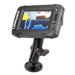 RAM® Double Ball Mount dla serii Lowrance Elite-4 i Mark-4