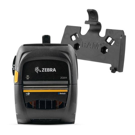 Uchwyt RAM® Quick Release do drukarek z serii Zebra ZQ511