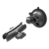 Podstawa przyssawki RAM® Twist-Lock™ z ramieniem z podwójnym gniazdem