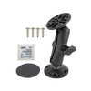 RAM® Universal Composite Double Ball Mount z dyskiem samoprzylepnym
