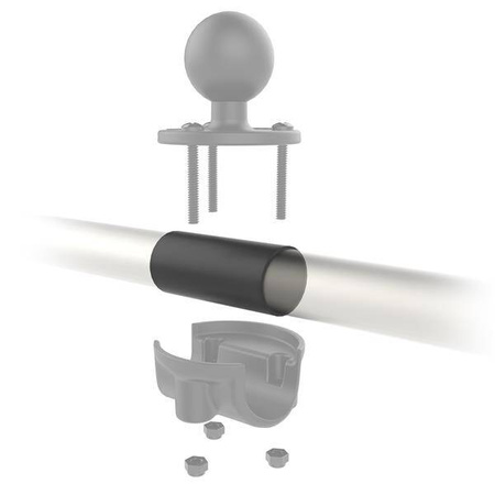 RAM® Rubber Adhesive Strip 7.5" X 2"