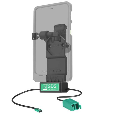 GDS® Uni-Conn™ Left Locking Power + Dual USB-A Dock