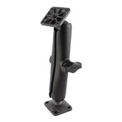 RAM® Composite Double Ball Mount with Rectangle AMPS Plates - Long