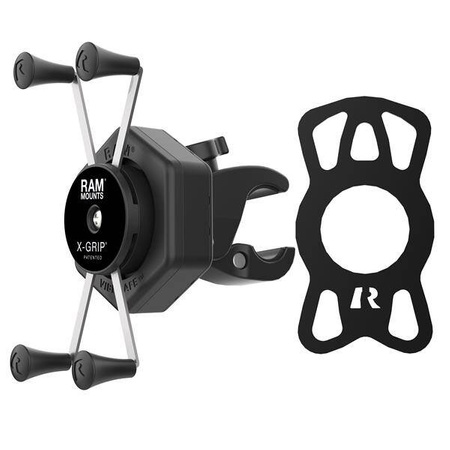 RAM® X-Grip® Large Phone Mount with Vibe-Safe™ & Small Tough-Claw™