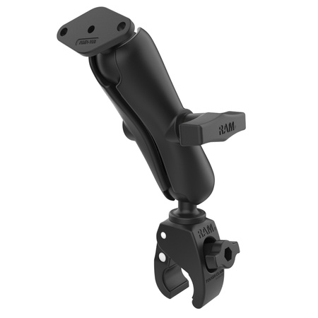 RAM® Tough-Claw™ Small Clamp Mount with Diamond Plate Adapter - Medium