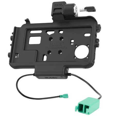 RAM® Low-Profile Locking Power + Dual USB Dock for Tab Active5 & 3