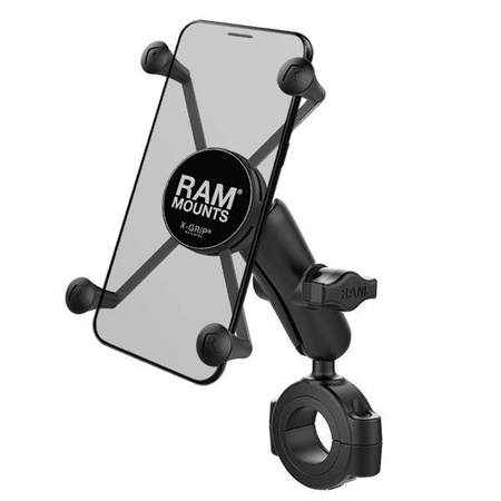 Duży uchwyt na telefon RAM® X-Grip® z dużą szyną Torque™ - średnie ramię