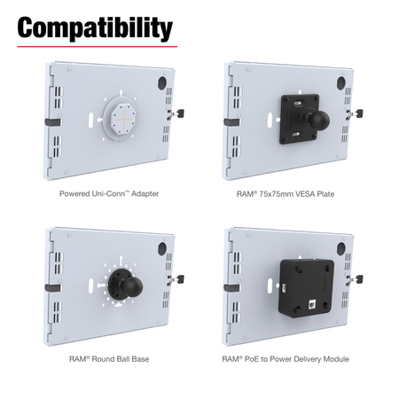 RAM® Safe-Case™ dla Samsung Galaxy Tab A9+ - Szary