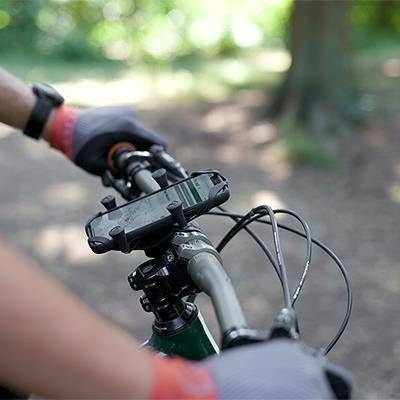 RAM® X-Grip® Large Phone Mount with RAM® Tough-Strap™ Handlebar Base