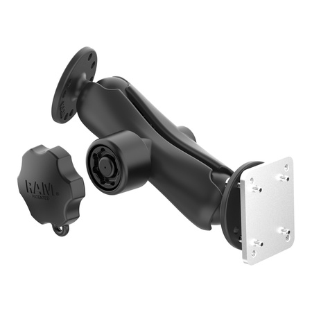 Mocowanie RAM® Drill-Down do deski rozdzielczej z płytką mocującą - rozmiar C Med