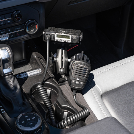 RAM® Tough-Wedge™ Temporary Radio + Mic Vehicle Mount Bundle