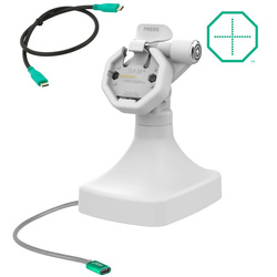 GDS® Uni-Conn™ Zasilana, blokowana, odchylana i obrotowa stacja dokująca z USB-C - szara