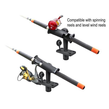 Uchwyt na wędki RAM® Tube Jr.™ z krótką podstawą