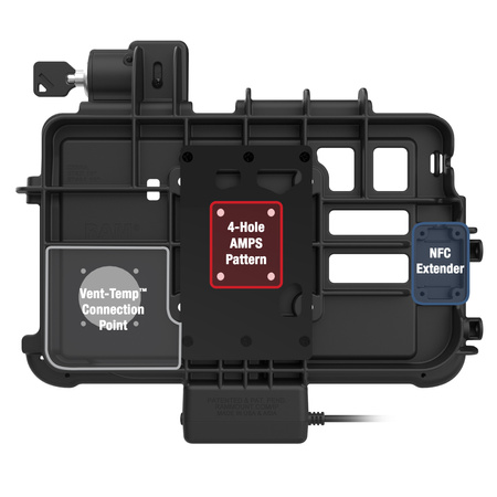 Locking GDS® Thin-Dock™ for Zebra ET401 & ET4x 10" with IntelliSkin®